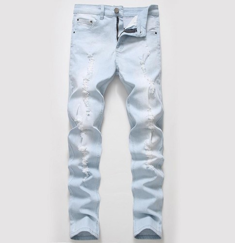 Jeans uomo blu chiaro - , denim