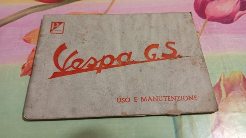 Manuale uso manutenzione vespa - manuale,