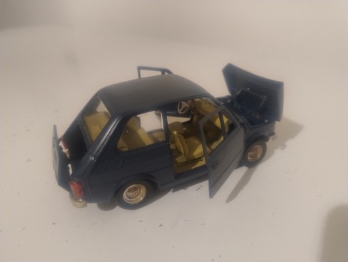 Fiat 126 polistil blu - fiat,