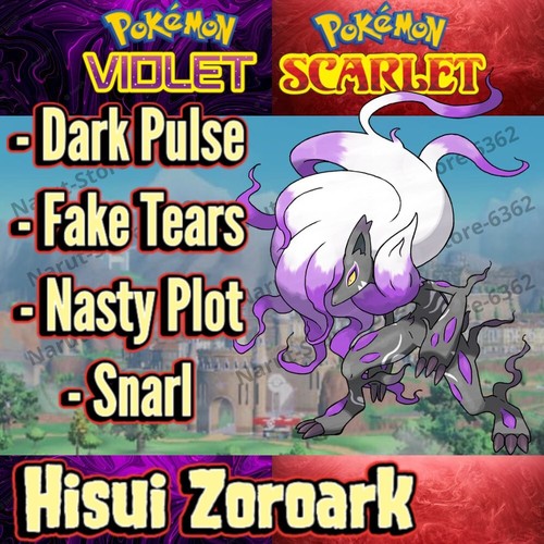 Zoroark hisui raid lucido - hisui,