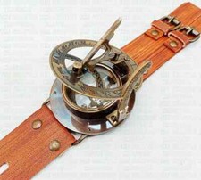 Orologio quadrante sole ottone