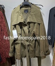 ZARA NUOVO TRENCH DONNA COTONE