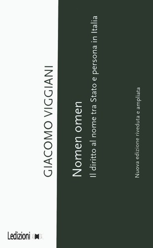 Nomen omen diritto al - il, nome