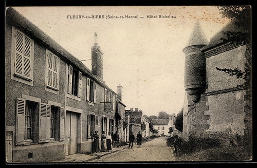 Cpa fleury bière - cpa, fleury-en-bière