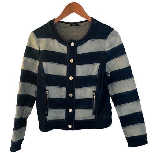 Giacca jeans moma cropped - di,