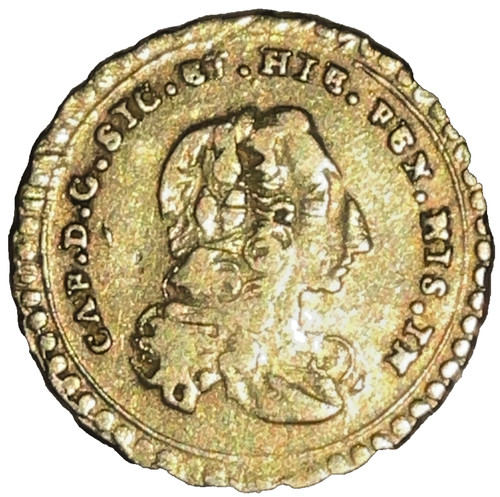 Oncia 1737 carlo borbone - oncia,