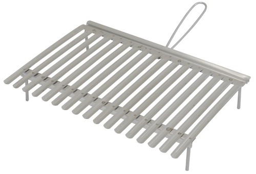 Graticola acciaio inox con - in,
