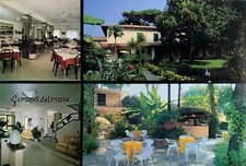 Cartolina Pensione Gemma del Mare Marina di Pietrasanta Lucca non viaggiata