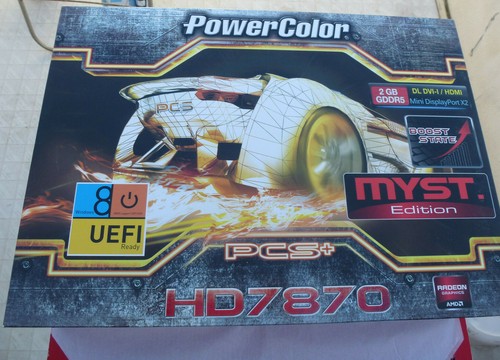Powercolor radeon 7870 - pz, +