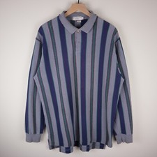 Polo vintage a righe manica