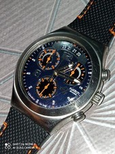 SWATCH IRONY CHRONO 2009 FINE STEEL YCS514 FUNZIONANTE VINTAGE RARISSIMO