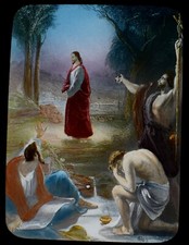 Magic Lantern Slide ST JOHN