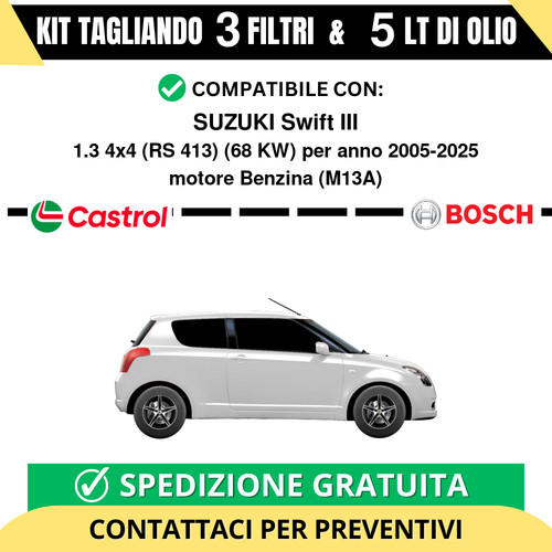 Tagliando filtri bosch 5 - filtri, e
