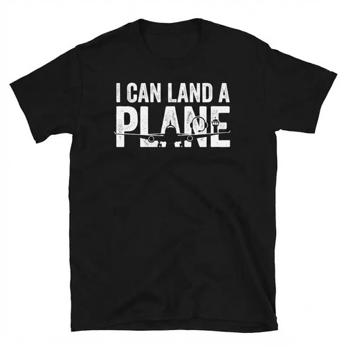 Maglietta nera can land - nera,