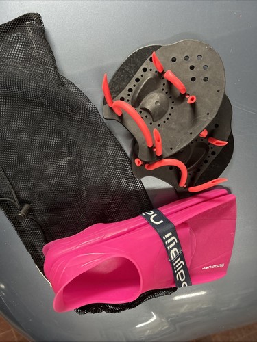 Pinne nuoto bambina - nuoto, rosa