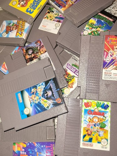 Nintendo nes selezione giochi - nintendo,