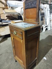 Comodino liberty con alzata