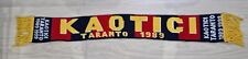 Sciarpa Ultras Taranto Kaotici Del 1999 Sciarpa Celebrativa 10 Anni Del Gruppo