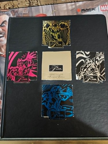1994 flair marvel universe set - flair,