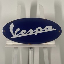 Insegna Smaltata Piaggio Vespa