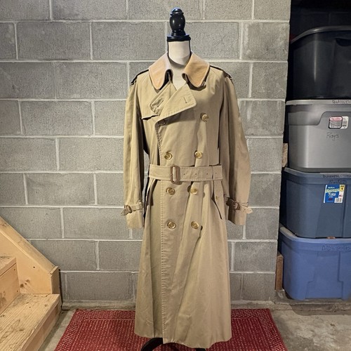 Burberry trench coat uomo kaki