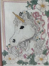 Kit punto croce unicorno in