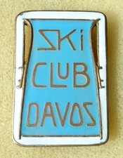 Antico distintivo spilla SKI