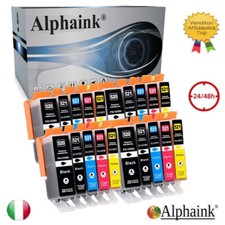 20 CARTUCCE PER CANON PGI520 MP980 MP540 MP550 MP620 MP640  IP3600 IP4600 IP4700