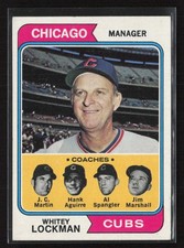 1974 topps whitey - -,