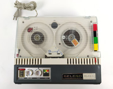 MAGNETOFONO REGISTRATORE A TRANSISTORI GELOSO G 681 A NASTRO CON MOBILE VINTAGE