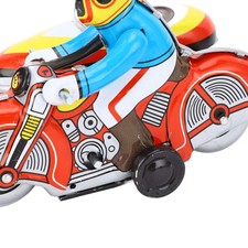 Wind Up Motorcycle Toy Iron