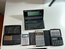 Agenda Elettronica + Calcolatrice Vintage - Casio - Sharp - Citizen - Lotto