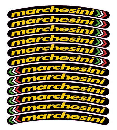 Kit adesivi cerchi marchesini - adesivi,