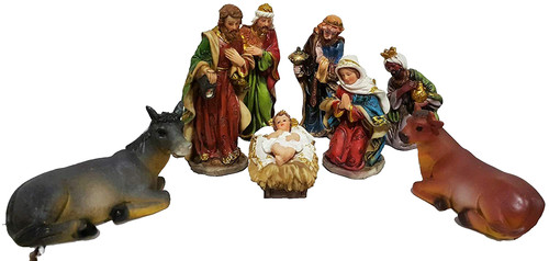 Presepe natività completa - presepe,
