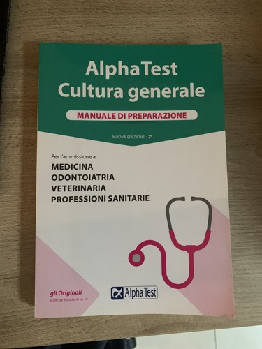 Alpha test medicina cultura - medicina,