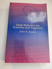 Math Refresher For Scientists