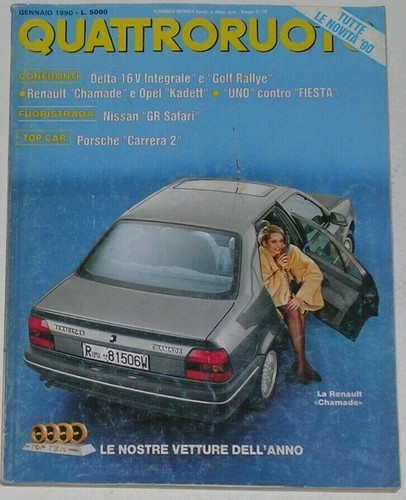 Quattroruote 1990 porsche - quattroruote, 1/1990