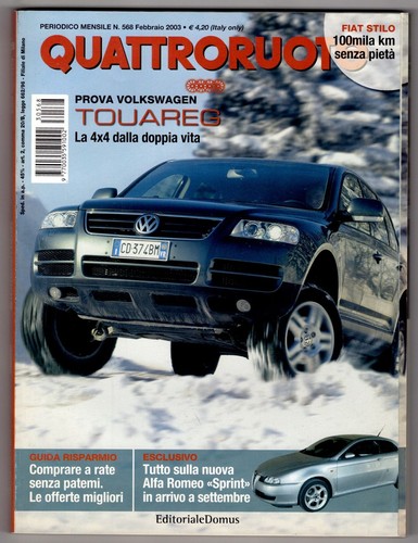 Quattroruote 568 febbraio - -, 568,