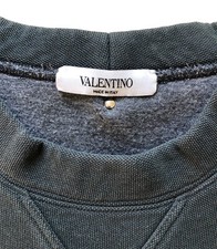 ? Felpa Valentino Green Size Media Usata Made In Italy Verde
