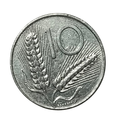 Monete lire spiga - monete, 10