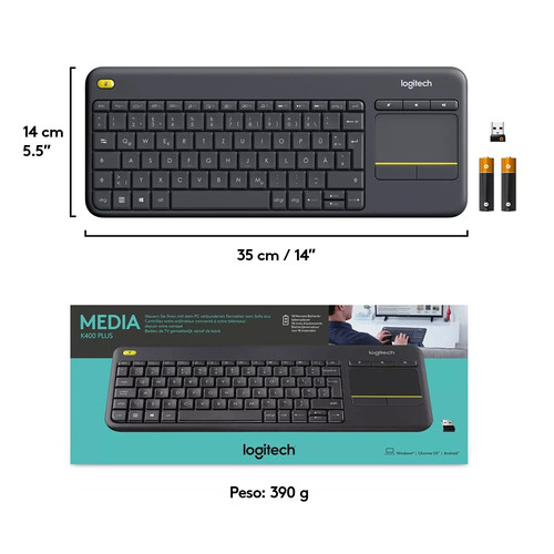 Logitech k400 tastiera - logitech,