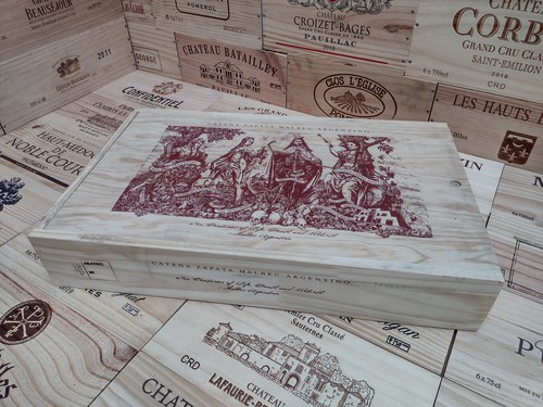 Cassetta porta vino legno - cassetta,