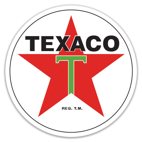 Large texaco red - 36", star