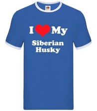 I Love My Syberian Husky -