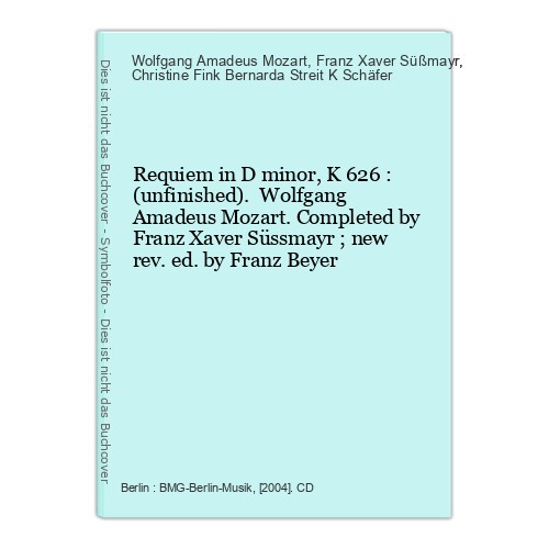Requiem minor k - d, 626