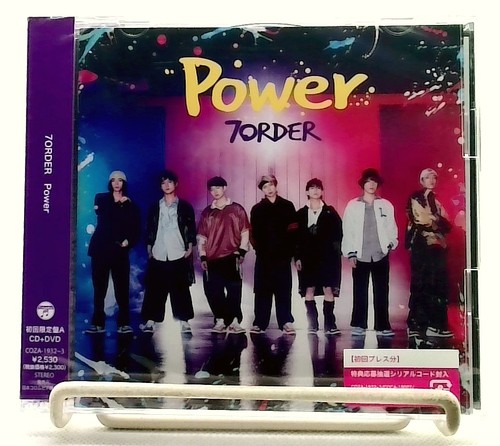 7order power dvd obi - 7order, cd+dvd