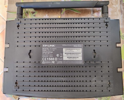 Modem router tplink 8970 - router,