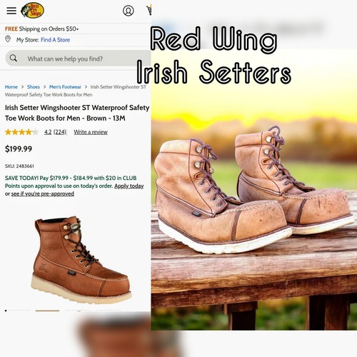 Stivali red wing irish setter - wing,