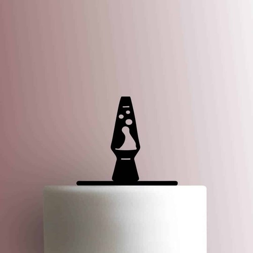 Lampada lava cake topper - lampada,