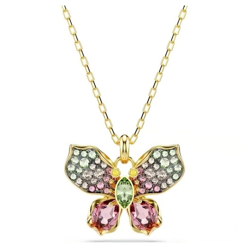 Collana cristallo farfalla